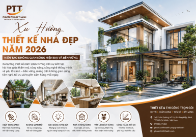 Xu Hướng Thiết Kế Nhà Đẹp Năm 2026