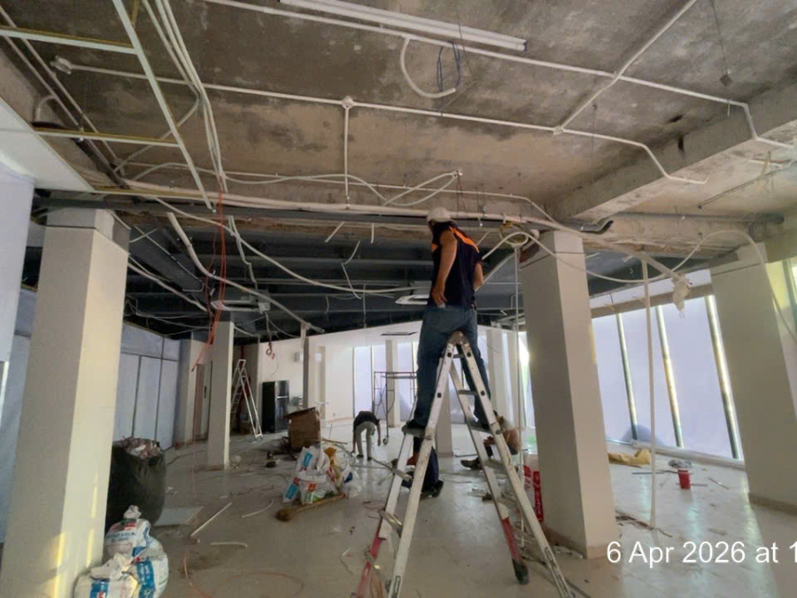  THI CÔNG VP LÀM VIỆC BẢO TÍN MẠNH HẢI - PHƯỜNG CẦU ÔNG LÃNH